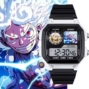 Relógio Esportivo Eletrônico – Luffy