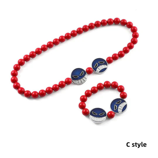 Glass beads Ace Bracelet/Necklace