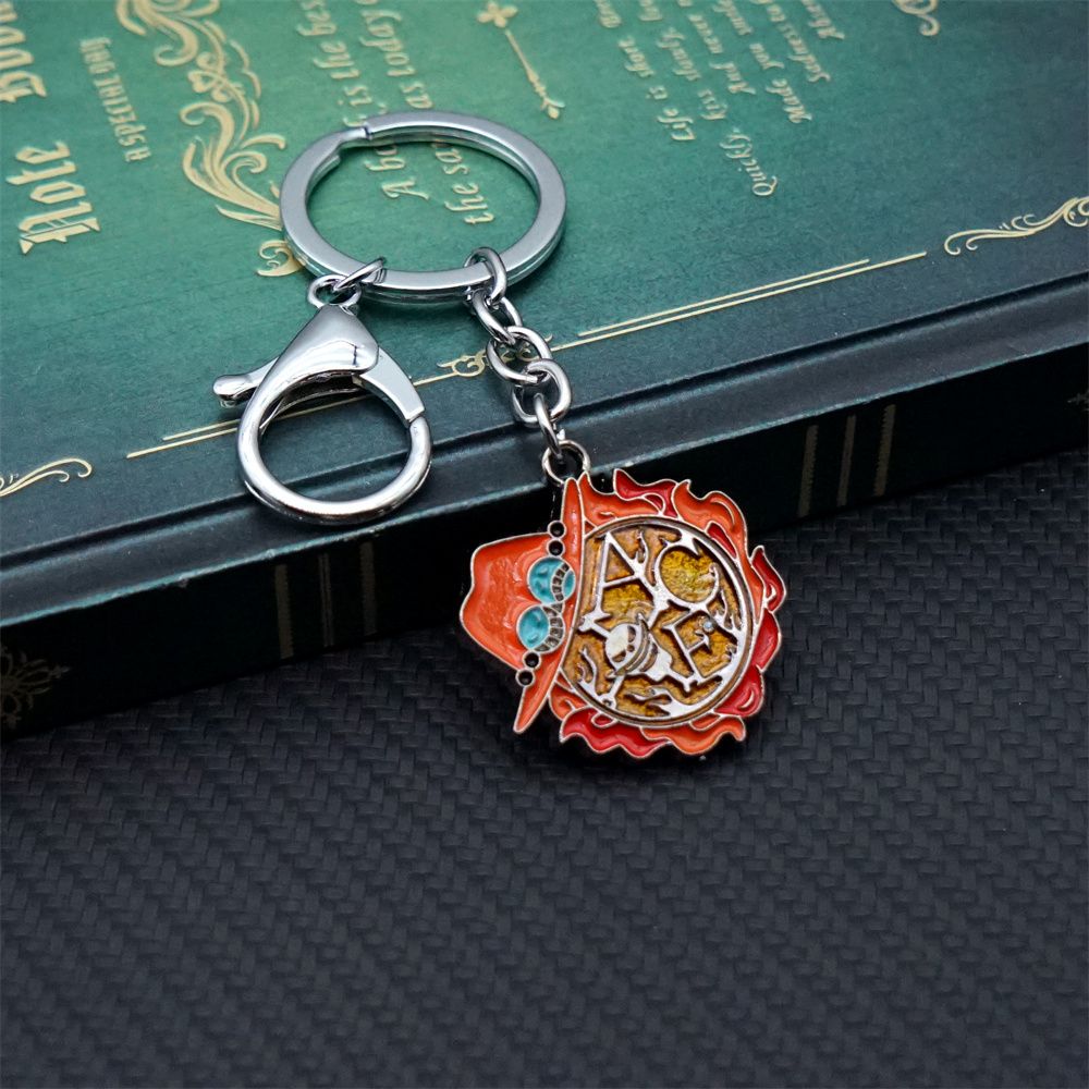 Character Name Keychain Necklace