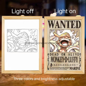 Sketch Art Light Painting Night Light Lamp