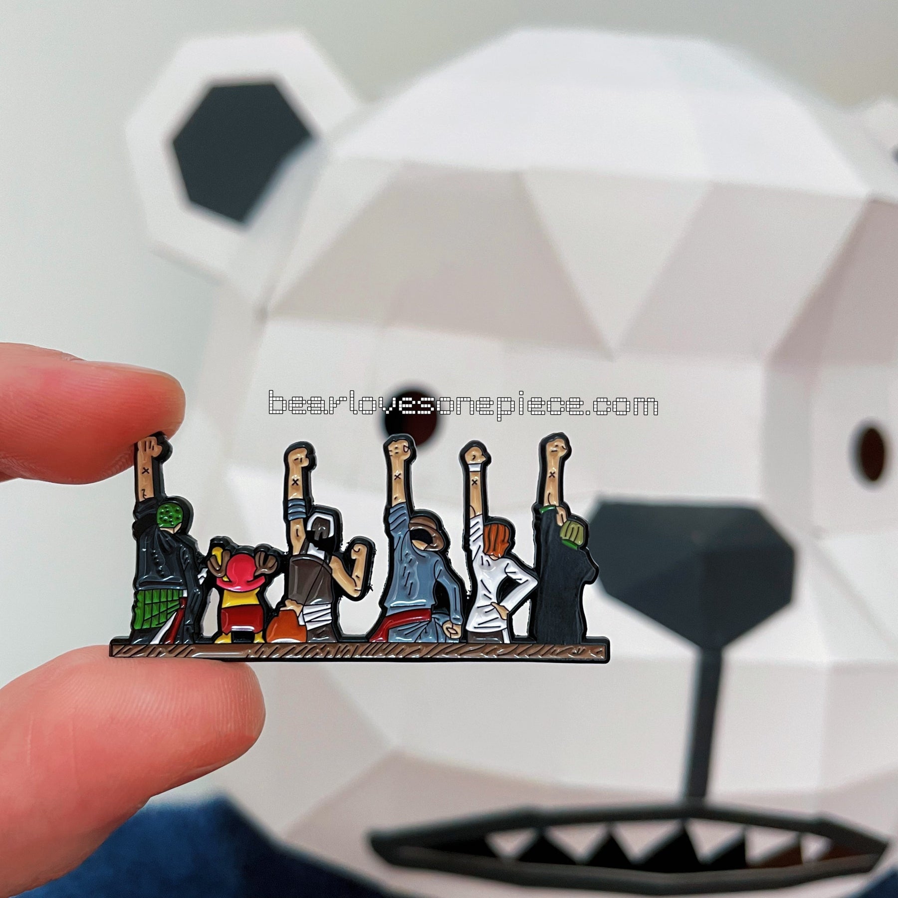 Farewell to Vivi Straw Hat Pirates Pin