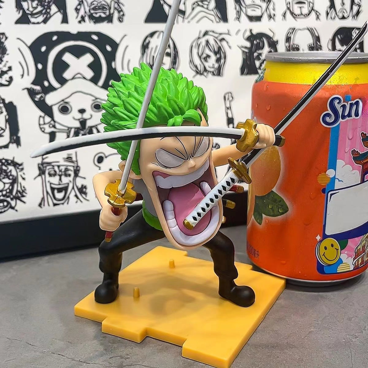 Hungry Brothers Luffy & Zoro & Sanji Figure