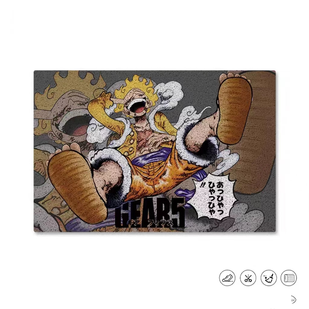Nika Luffy Floor Doormat, Wire Loop Floor Mat