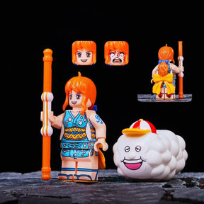 Wano Characters Building Block Mini Figure