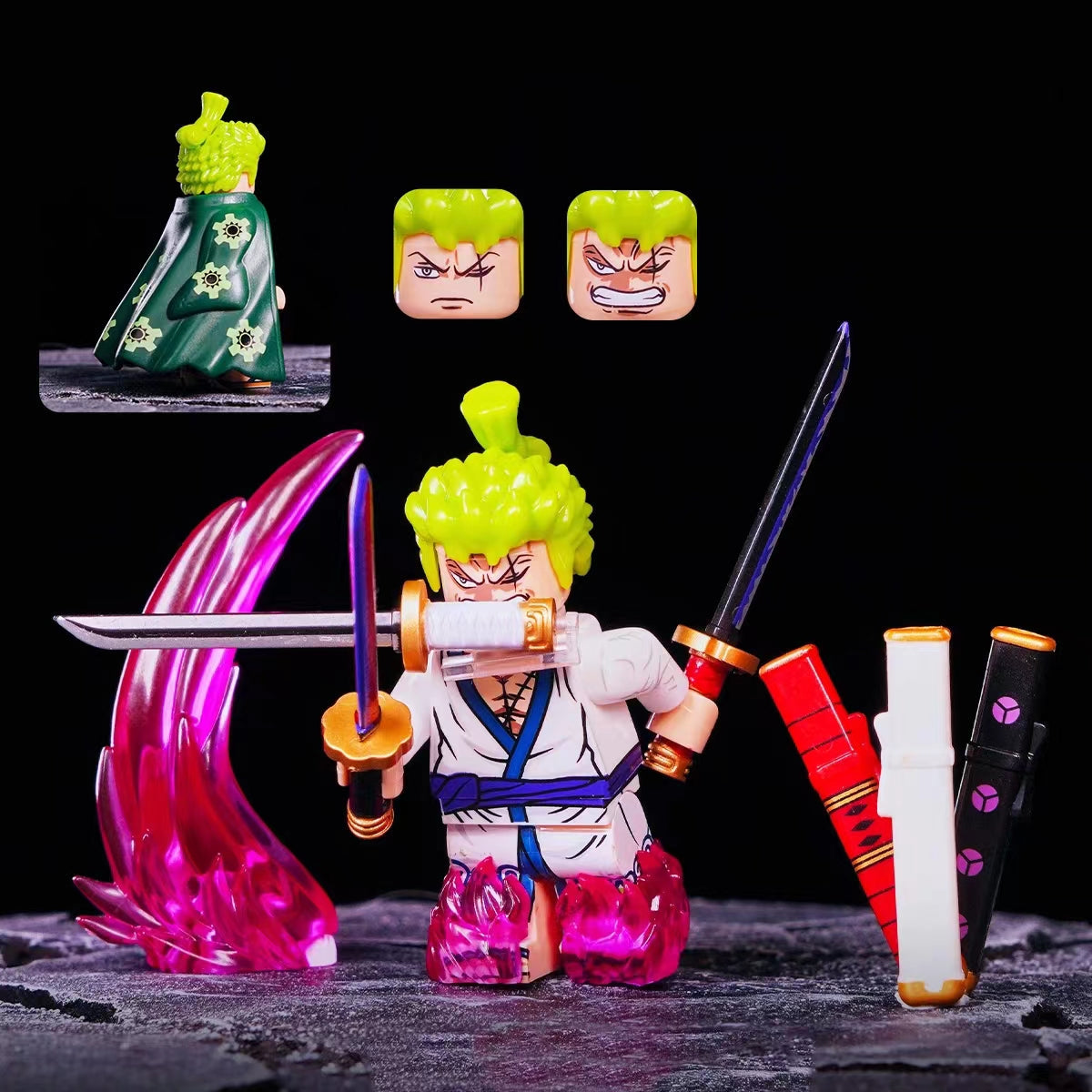 Wano Characters Building Block Mini Figure