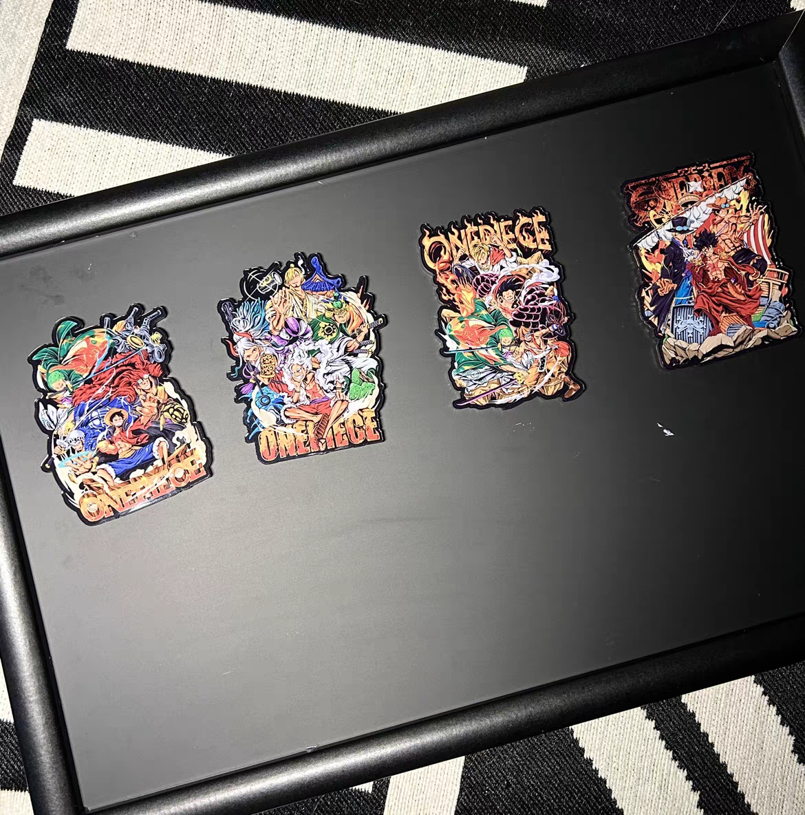 Hand Drawn Doodle Refrigerator Magnet