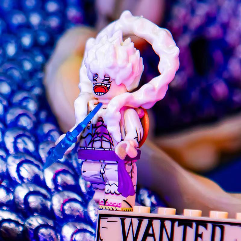 Gear 5 Luffy Building Block Mini Figure