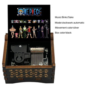 Binks'Sake Vintage Wooden Music Box