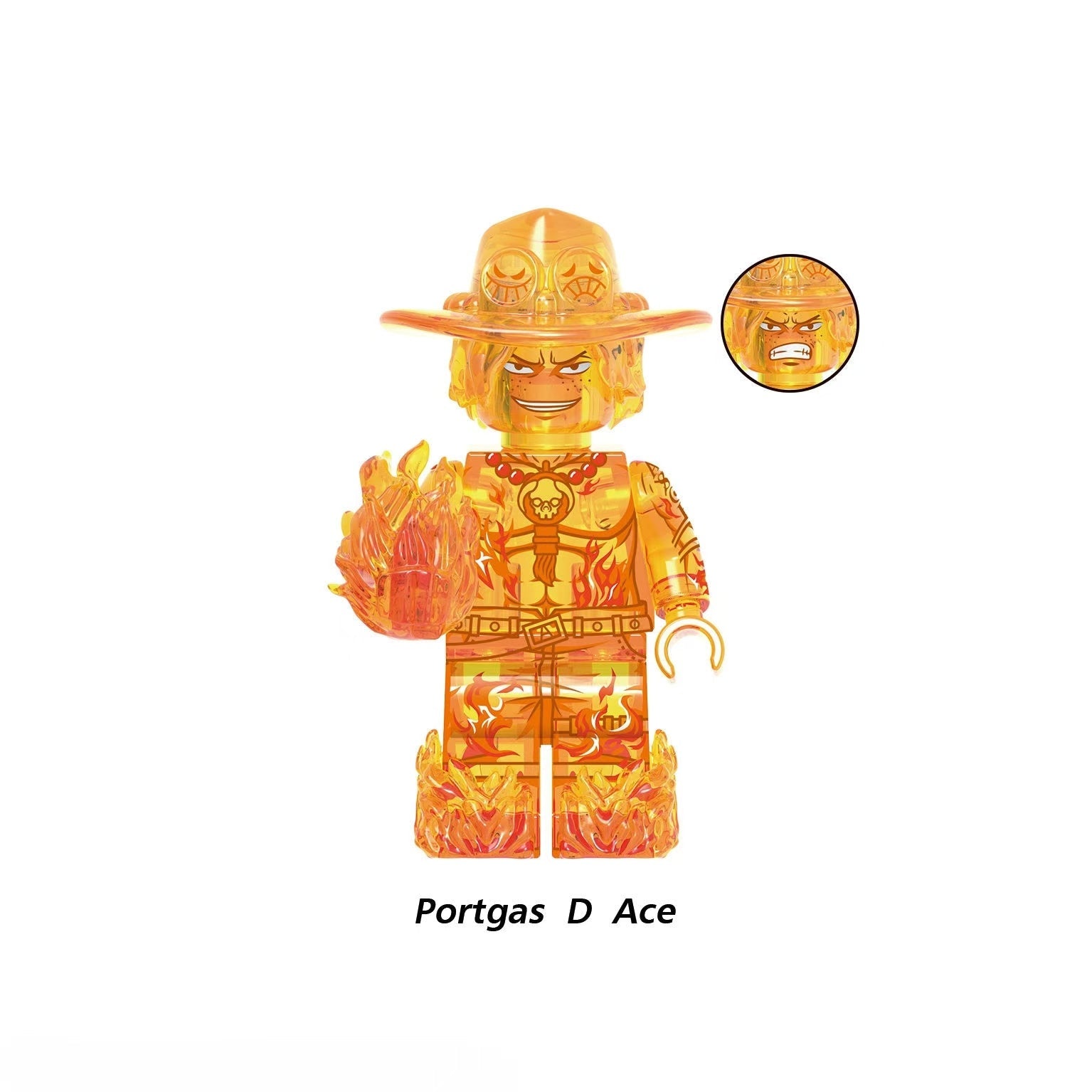 New edition,Wano Law,Ace,Building Block Mini Figure