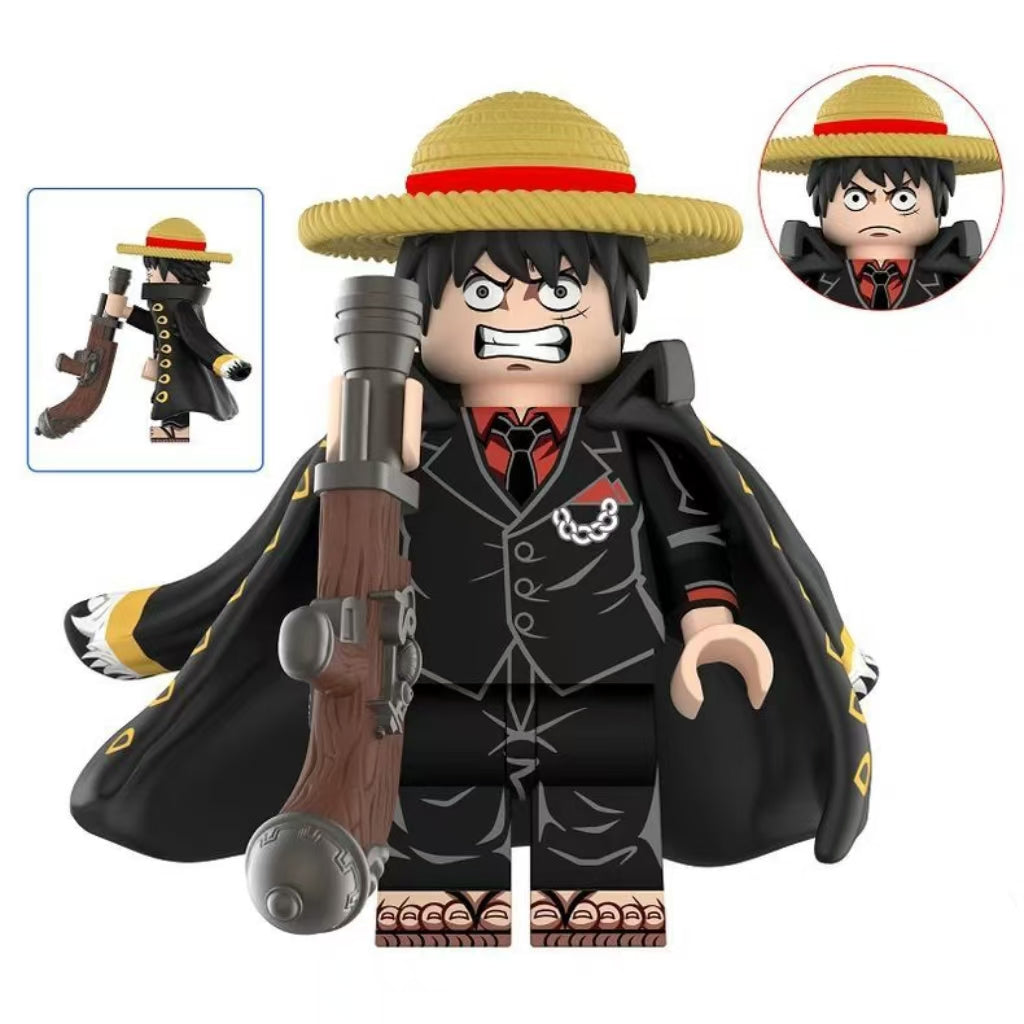 Strong World Luffy Building Block Mini Figure