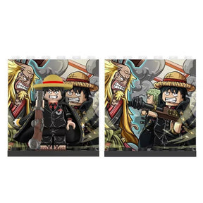Strong World Luffy Building Block Mini Figure