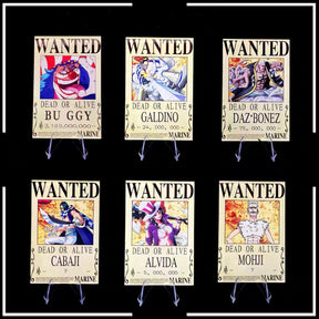 Wanted Poster,Bounty Poster Acrylic Stand