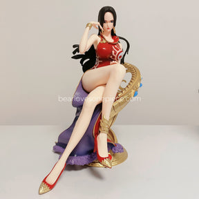 23cm Boa Hancock Throne Queen Figure