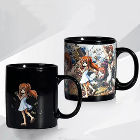 New edition,Straw Hats All 10 Members Color Change Mug