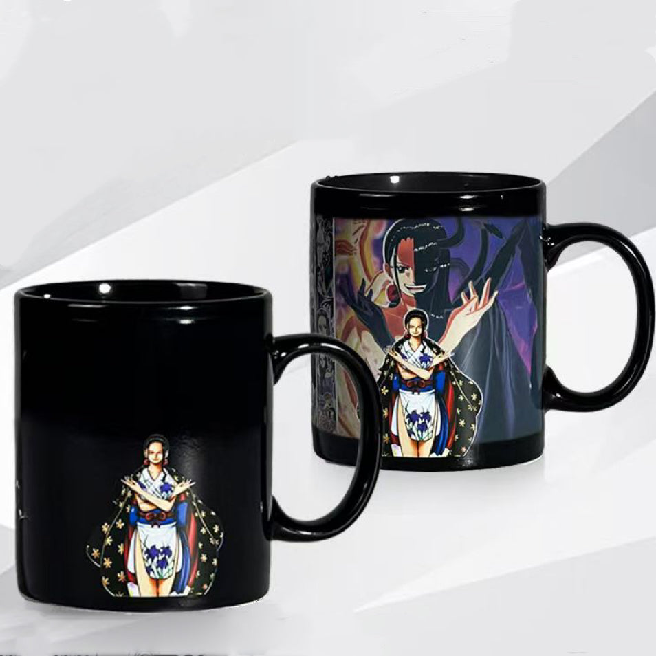 New edition,Straw Hats All 10 Members Color Change Mug