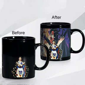 New edition,Straw Hats All 10 Members Color Change Mug