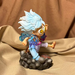 New edition,15cm Gear 5  Sunglasses Nika Luffy Figure