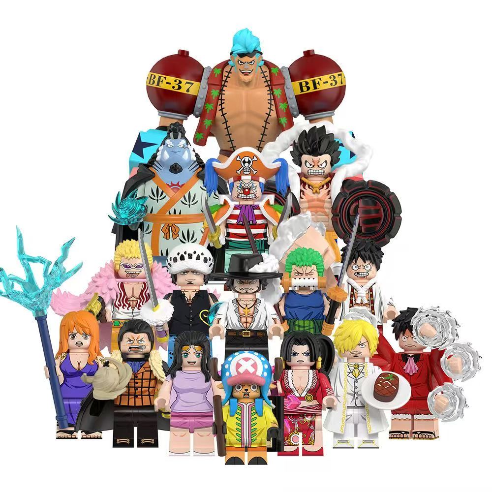 New edition,Gear 4 Bounce Man, Franky Building Block Mini Figure
