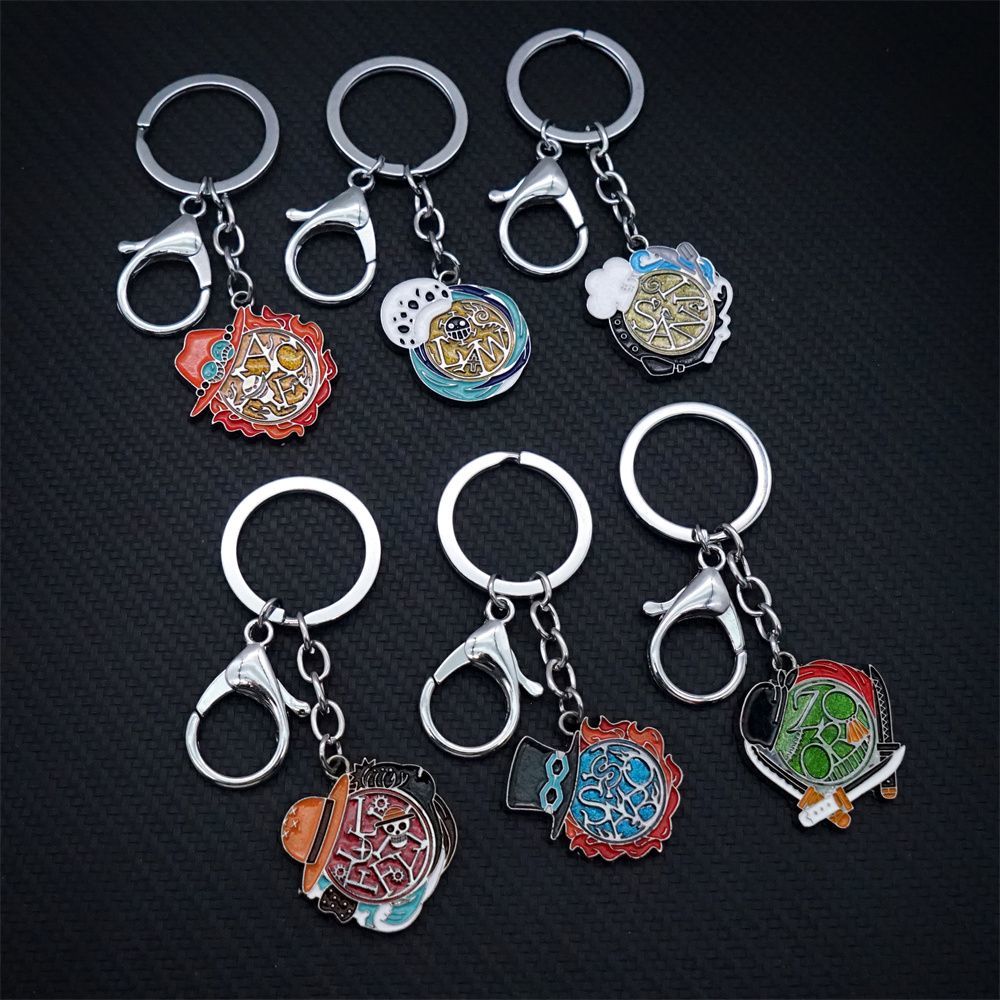 Character Name Keychain Necklace