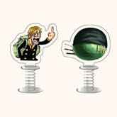 Zoro Sanji Bobbleheads Spring Toy