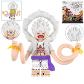 Rubber Luffy Building Block Mini Figure