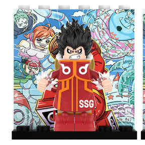 Mini Figura Colecionável Lucy e Doflamingo Jovem