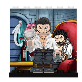 Mini Figura Colecionável Lucy e Doflamingo Jovem
