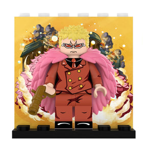 Mini Figura Colecionável Lucy e Doflamingo Jovem