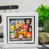 Kid Straw Hat Pirates 3D Paper Art Decorative Painting