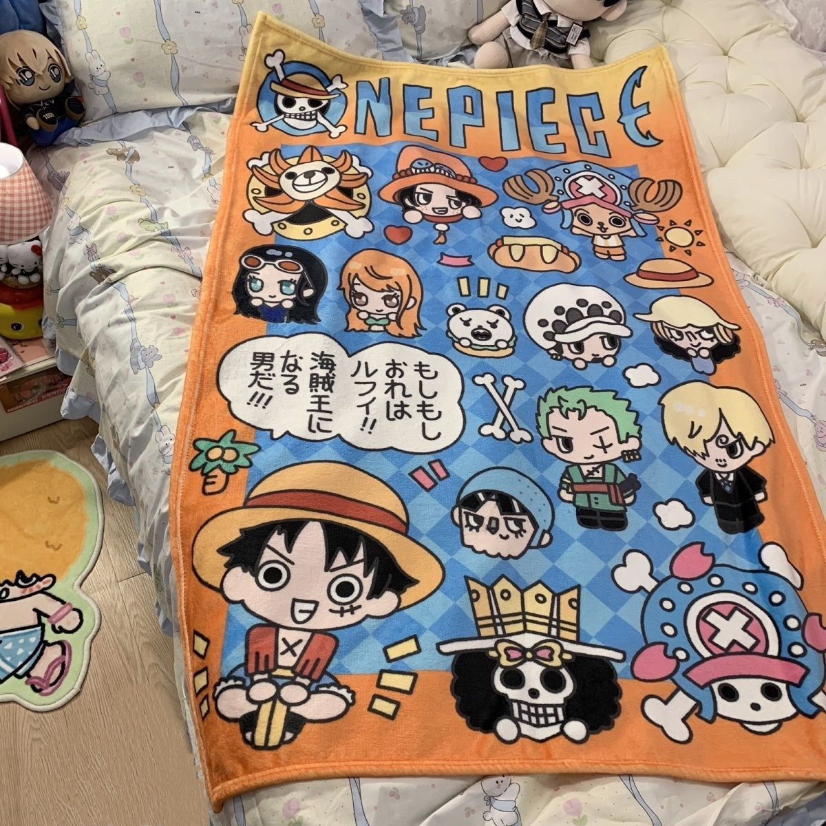 Cobertor de Flanela – Personagens Cute