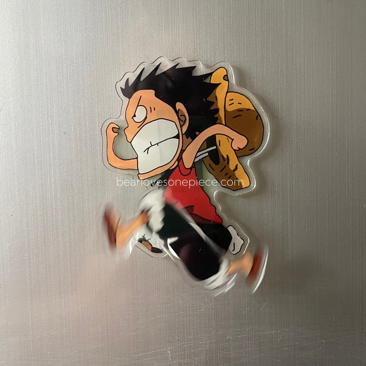 Ímã de Geladeira – Luffy Correndo