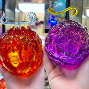 Limited edition,Pure Resin Clear Devil Fruit Figure