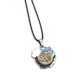 Character Name Keychain Necklace