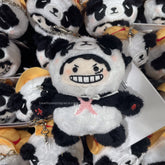 Chaveiro de Pelúcia Panda – Luffy, Zoro e Sanji (Edição Limitada Mugiwara)