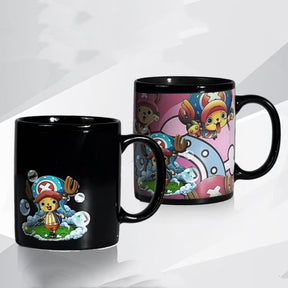 New edition,Straw Hats All 10 Members Color Change Mug