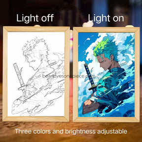 Sketch Art Light Painting Night Light Lamp