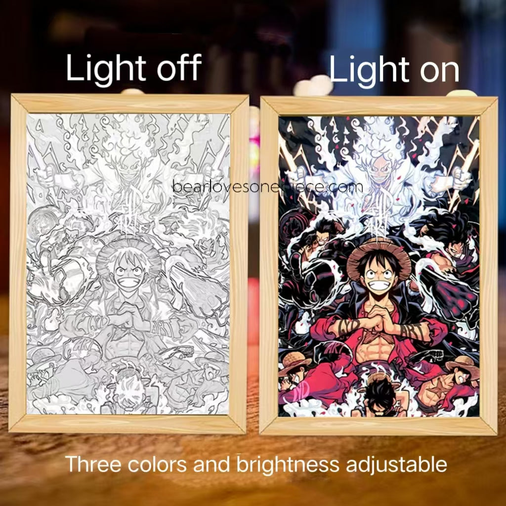 Sketch Art Light Painting Night Light Lamp