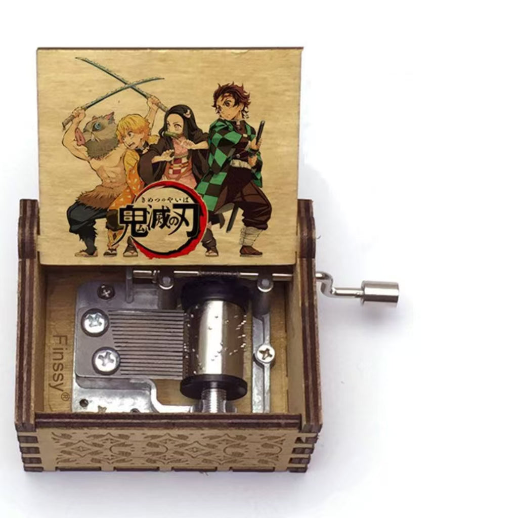 Gurenge Vintage Wooden Music Box