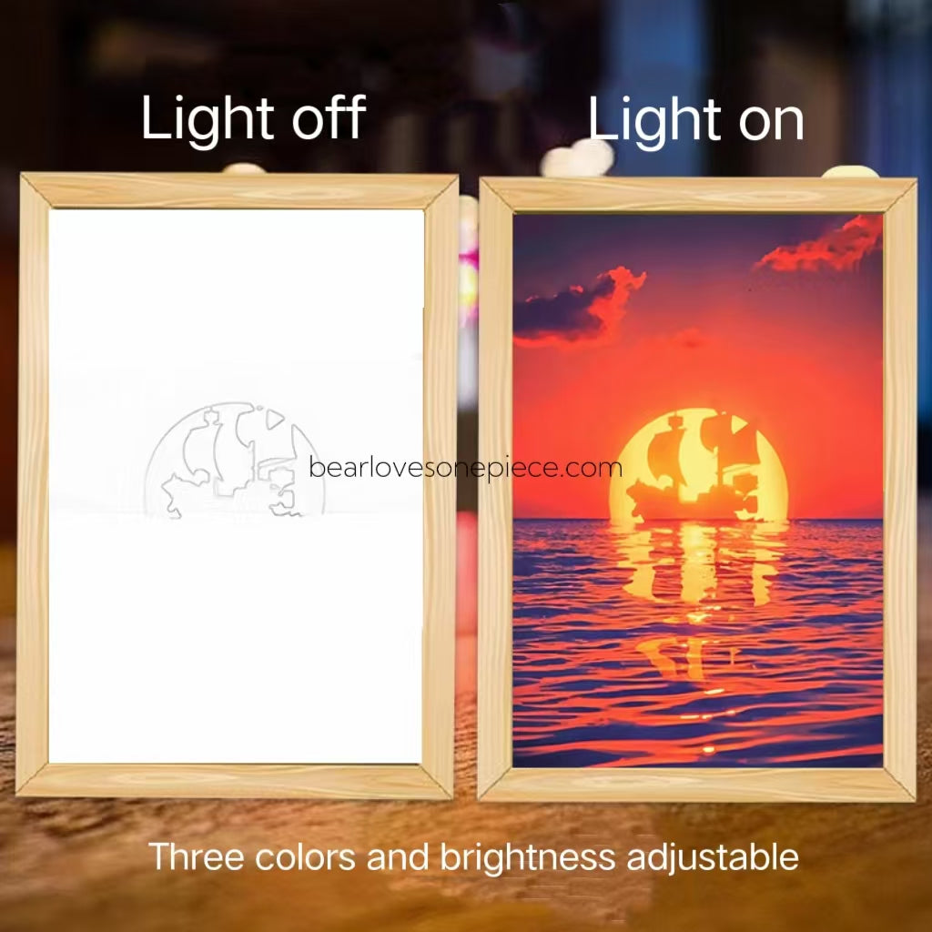 Sketch Art Light Painting Night Light Lamp