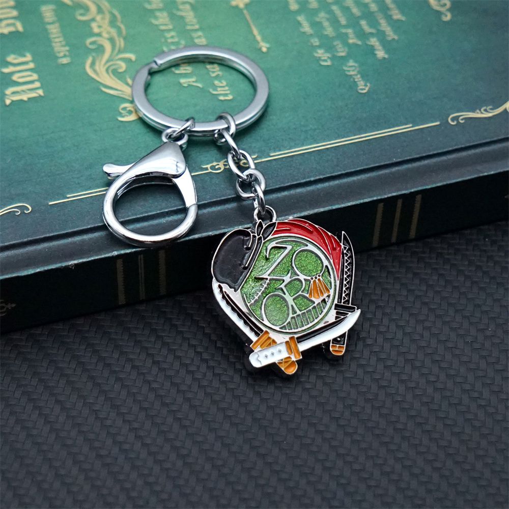 Character Name Keychain Necklace