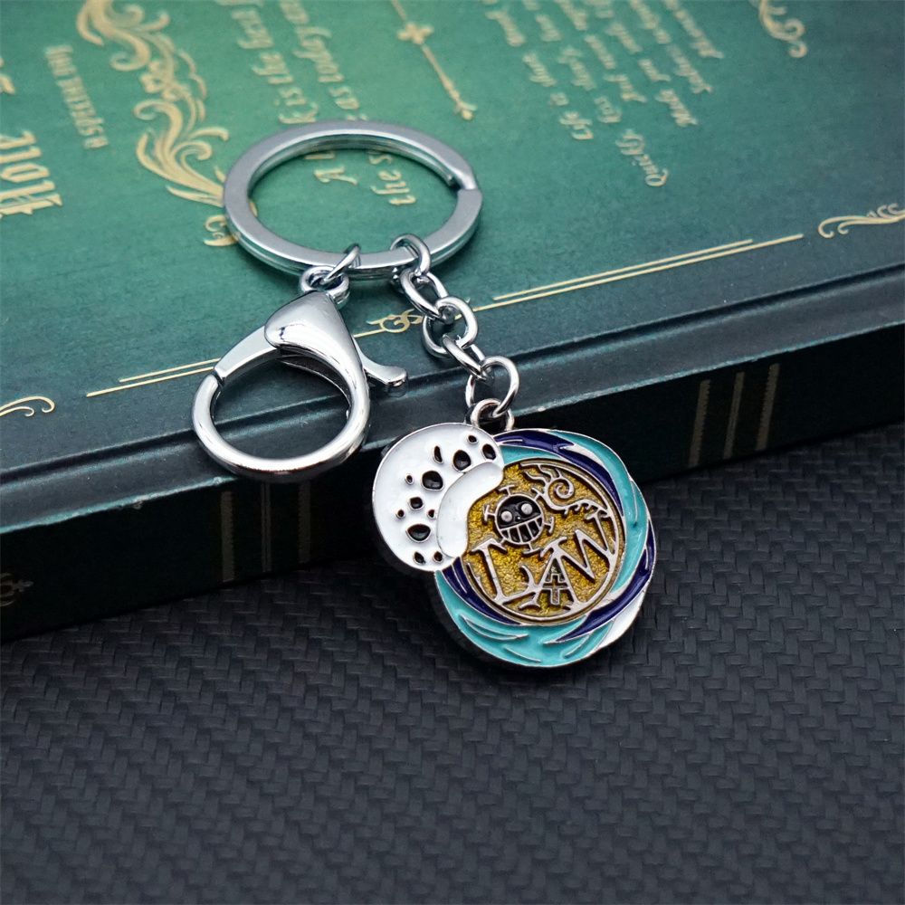 Character Name Keychain Necklace