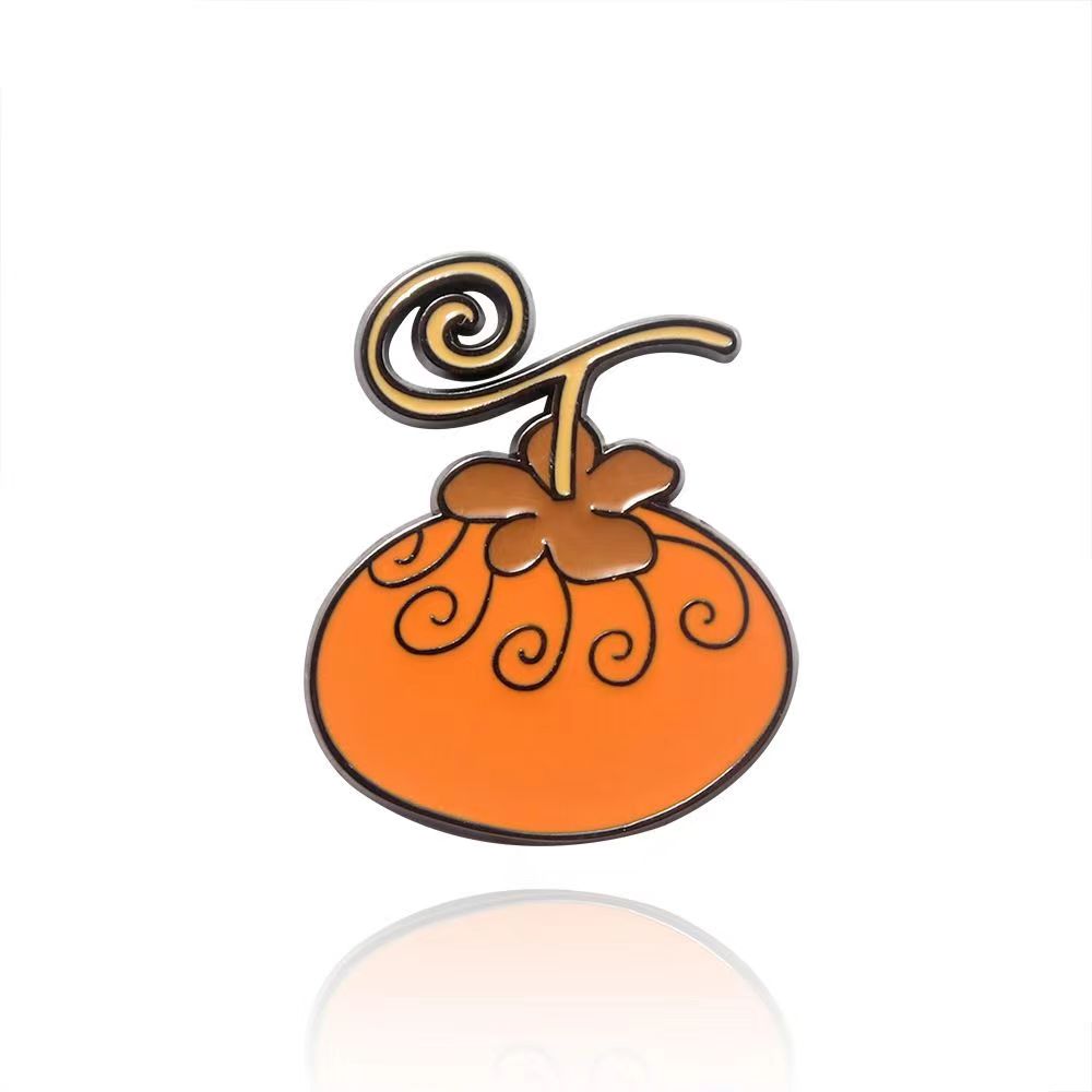 Devil Fruit Metal Pin