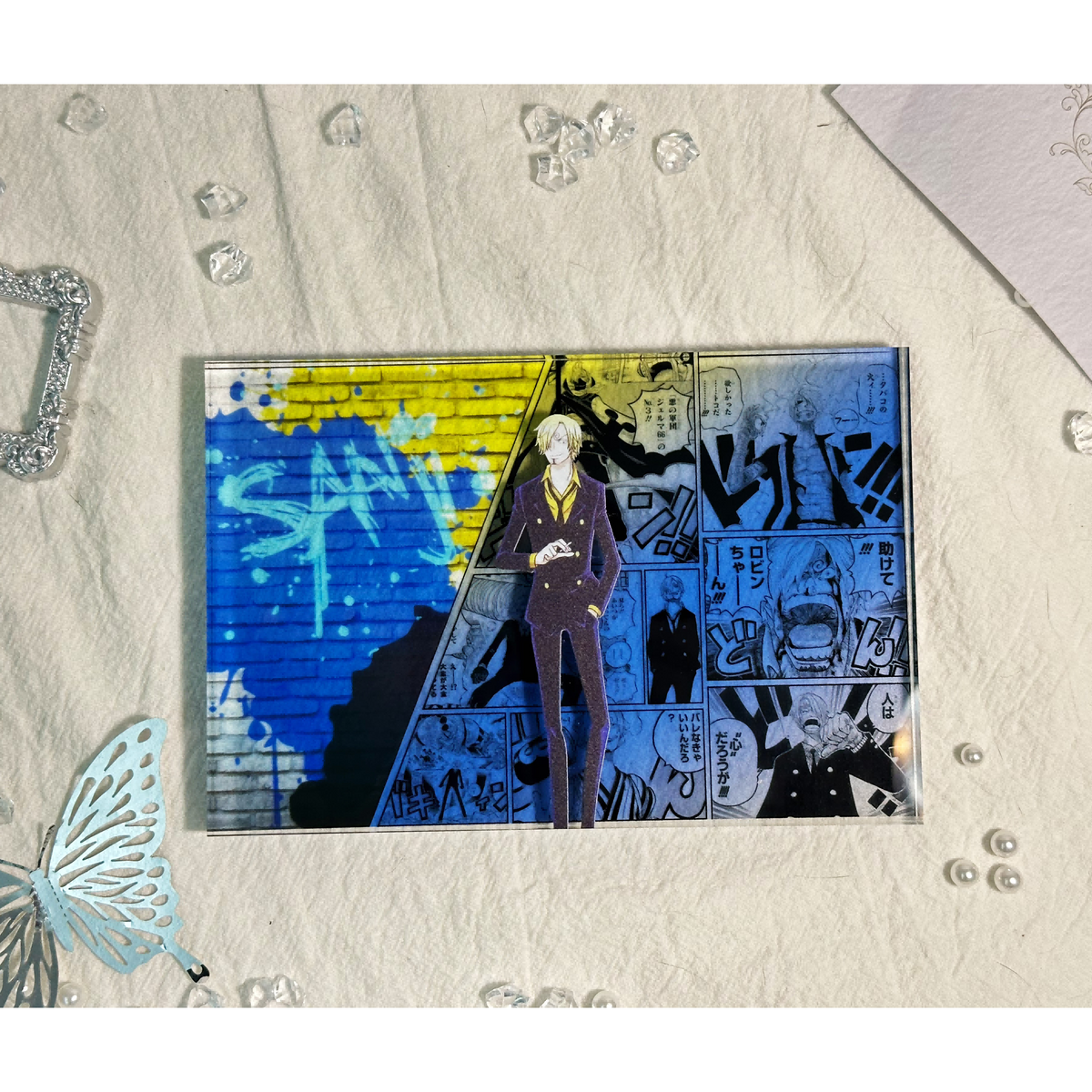 Acrylic Clear Brick Stand 02