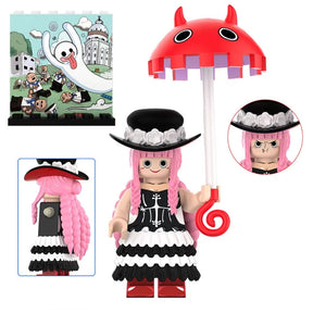 OP Characters Mini Figure Building Block with Background