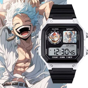 Relógio Esportivo Eletrônico – Luffy