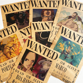 Brand New Kraft paper Wanted Poster,Bounty Poster