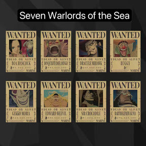 Brand New Kraft paper Wanted Poster,Bounty Poster