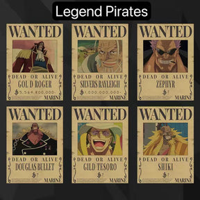 Brand New Kraft paper Wanted Poster,Bounty Poster