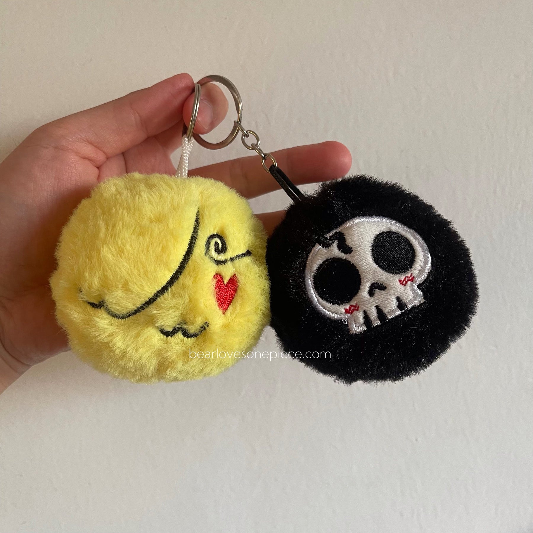 Curly Brows Talking Sanji Pendant Plush Toy Keychain