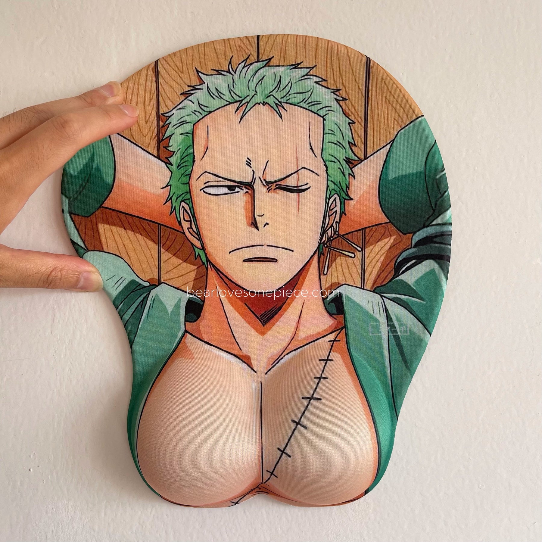 Mouse Pad Criativo do Zoro